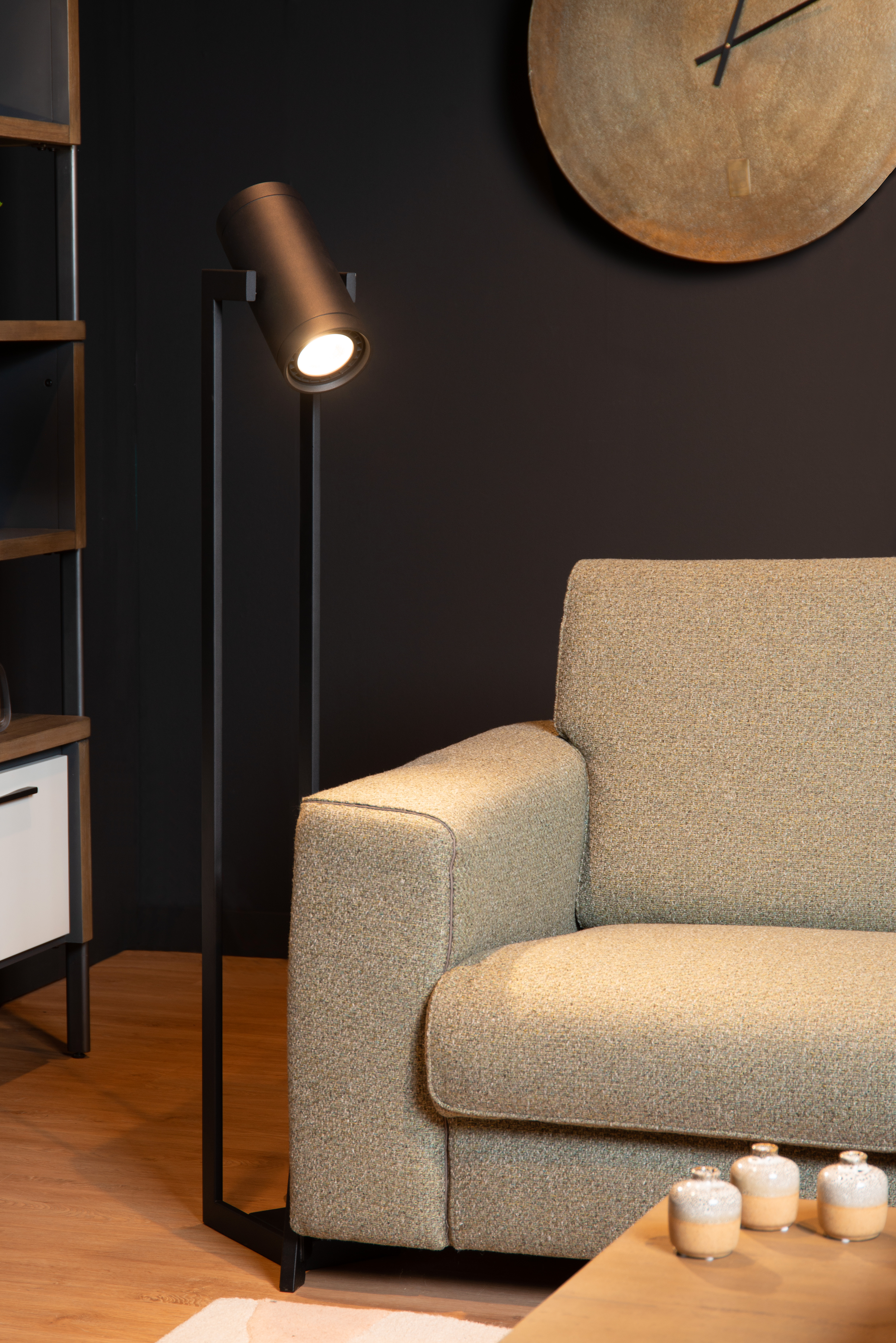 Lucide DOME Floor lamp LED Dim. GU10 ES111 2x12W 2200K
